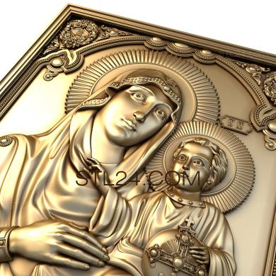 Icons (The virgin, IK_0244) 3D models for cnc